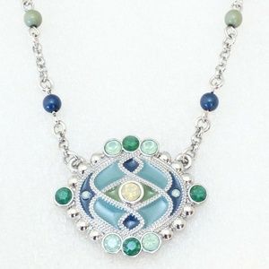 Lia Sophia Stained Glass Necklace!
